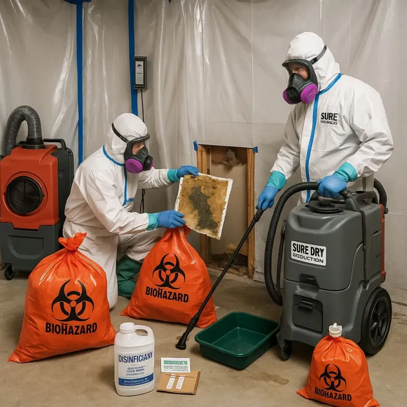 Contaminated Water Handling Protocols process in Dallas County, TX