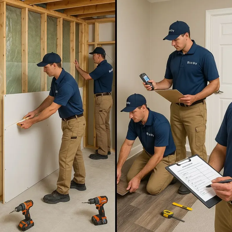 Repairs and Reconstruction process in Dallas County, TX